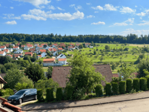Ausblick Wohnzimmer